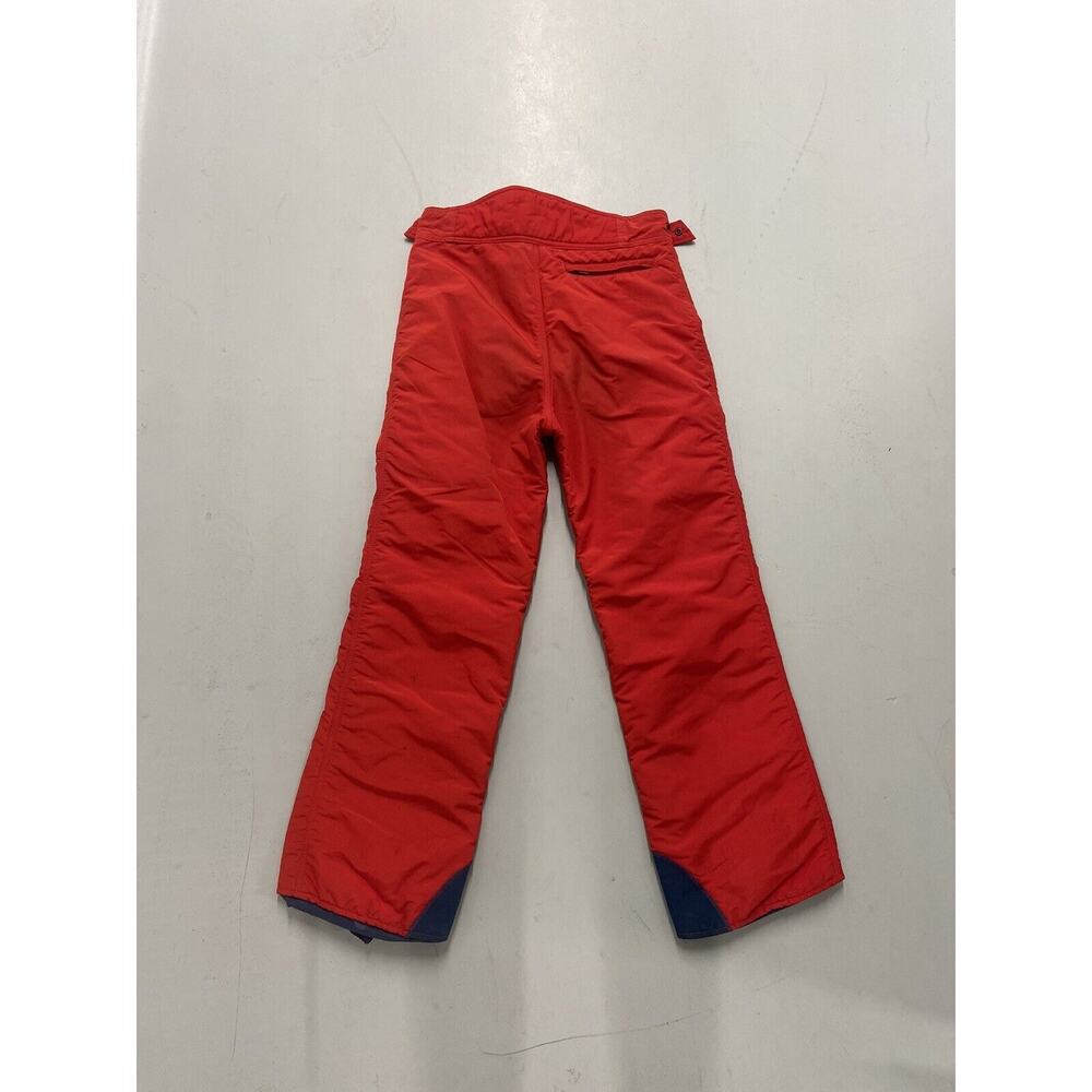 RARE THE NORTH FACE USA RED SKI SNOW PANTS MEN’S SIZE MEDIUM VINTAGE - Picture 6 of 10